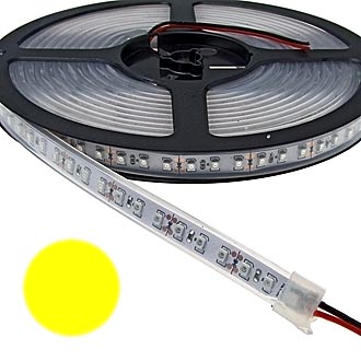 Светодиодная лента 3528 600LED IP68 12V*48W YELLOW 