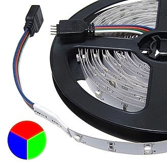 Светодиодная лента 3528 270LED IP33 12V*12W RGB 