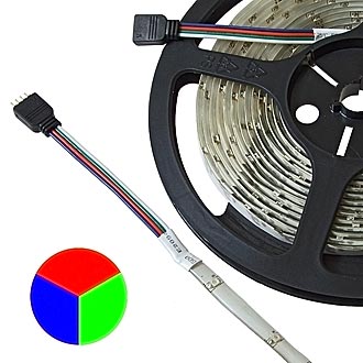 Светодиодная лента 3528 150LED IP65 12V*12W RGB RUICHI