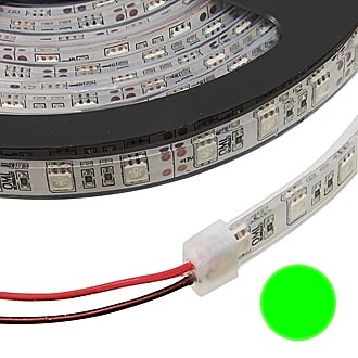 Светодиодная лента 5050 300LED IP68 12V*72W GREEN RUICHI