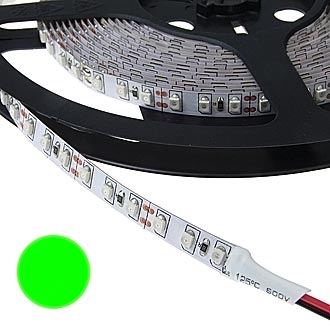 Светодиодная лента 3528 600LED IP33 12V*48W GREEN 