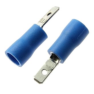 Клеммы ножевые изолированные MDD2-110(5) blue 