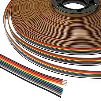 Шлейф RC-10 Color 24AWG Cu pitch 1.5 mm RUICHI