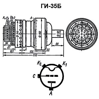 Генераторные лампы ГИ-35Б 