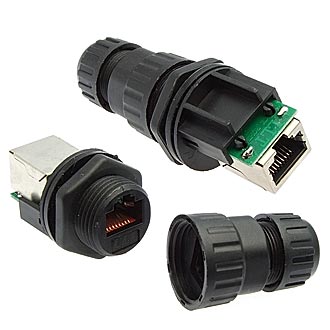 Герметичные разъемы SZC-19-RJ45 ip68 SZC