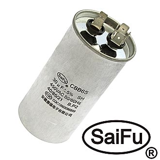 Пусковые конденсаторы CBB65  30uF  450V (SAIFU) SAIFU
