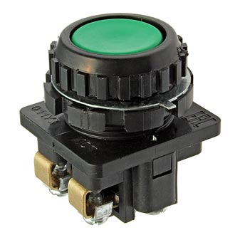 Кнопочные переключатели КЕ011 исп.4    (зеленая) 