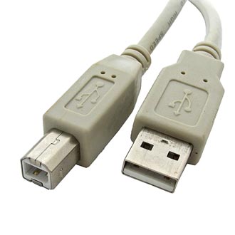 Компьютерные шнуры USB-B M  USB-A M 1.5m RUICHI