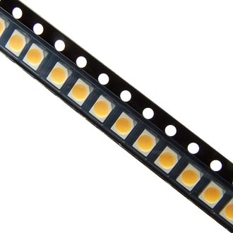 Светодиоды SMD 3528 WW 4-5Lm 2800-3200K 3V 20mA 