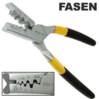 Обжимной инструмент PZ 0.5-16 (0.5-16mm2) FASEN FASEN