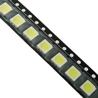 Светодиоды SMD 5050 3,3v 5000mcd 12000Kwhite 