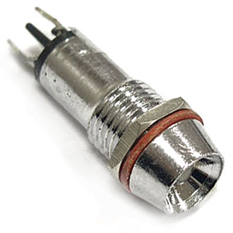 Светодиоды в корпусе L-616-W  12v  (10mm) 