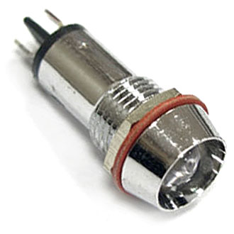 Светодиоды в корпусе L-617-W  12v  (12mm) 