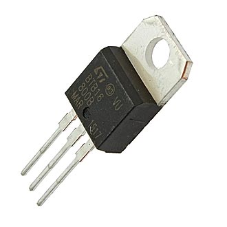 Низковольтные тиристоры BTB16-800B TO-220 (RP) ST MICROELECTRONICS***