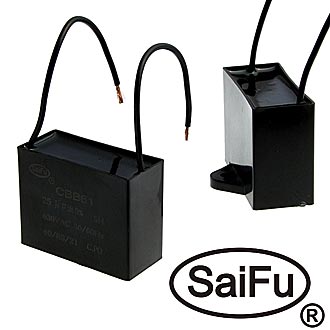 Пусковые конденсаторы CBB61  25uF  630V (SAIFU) SAIFU