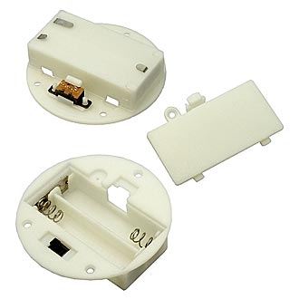 Батарейные отсеки AAA*2 switch D60mm RUICHI