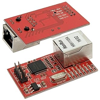 Электронные модули (ARDUINO) Red Ethernet module W5100 