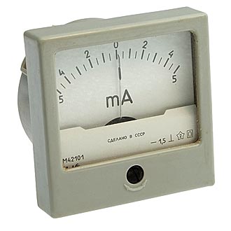 Приборы постоянного тока М42101 5-0-5МА 