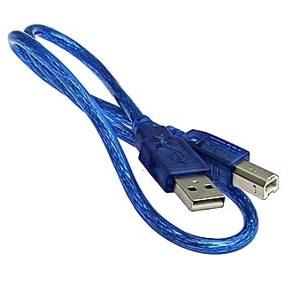 Компьютерные шнуры USB-B M  USB-A M 0.5m 