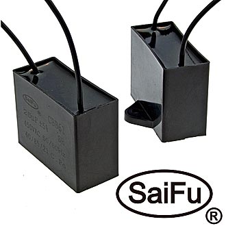 Пусковые конденсаторы CBB61  25uF  450V  (SAIFU) SAIFU