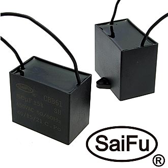 Пусковые конденсаторы CBB61  50UF  450v (SAIFU) SAIFU