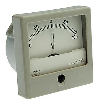 Прибор щитовой М42101 100-0-100В Прибор щитовой М42101 100-0-100В