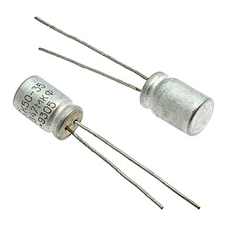 Электролитические конденсаторы К50-35     25 В    47 мкф 