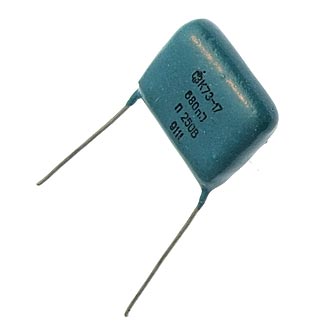 Металлопленочные конденсаторы К73-17П    250 В  0.68 мкф 