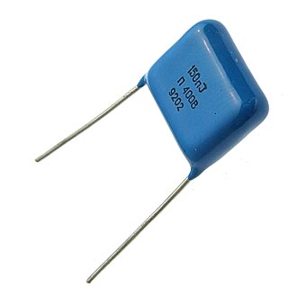 Металлопленочные конденсаторы К73-17П   400 В   0.15 мкф  