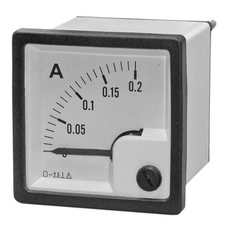 Приборы постоянного тока Амперметр    0.2А  (48х48) 
