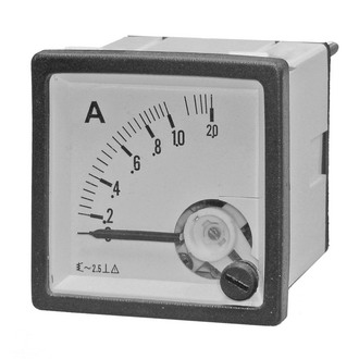 Приборы переменного тока Амперметр 1А     50гц  (48х48) 