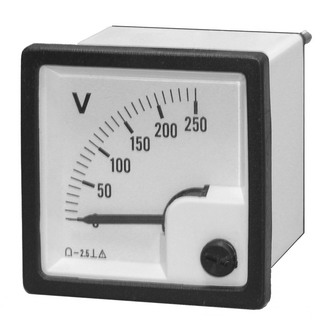 Приборы постоянного тока Вольтметр  250В   (48х48) 