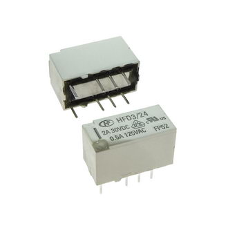 Электромагнитные реле HFD3/24 2A HONGFA HONGFA Электромагнитные реле HFD3/24 2A HONGFA HONGFA