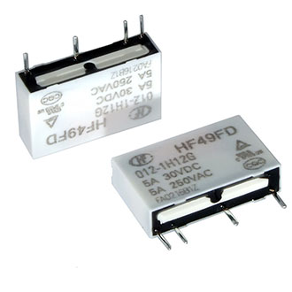 Электромагнитные реле HF49FD/012-1H12 HONGFA Электромагнитные реле HF49FD/012-1H12 HONGFA