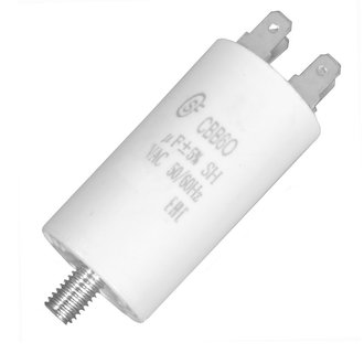 Пусковые конденсаторы CBB60 25uF  450V SCREW (SAIFU) 
