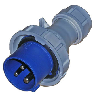 Силовой разъем 0131 (2P+E 16A 220-250V~) Силовой разъем 0131 (2P+E 16A 220-250V~)