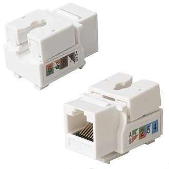 Модули Keystone Jack RH-RJ45U5E/90W RUICHI Модули Keystone Jack RH-RJ45U5E/90W RUICHI