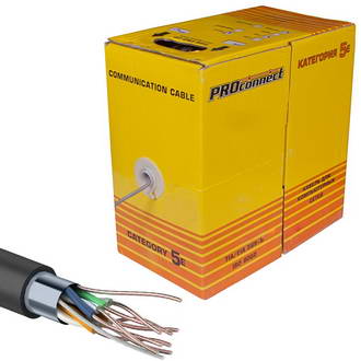 Витая пара 01-0148 F/UTP 5PVC 4PR 26AWG305м PROCONNECT