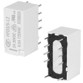 Электромагнитные реле HFD3/5-L2 HONGFA Электромагнитные реле HFD3/5-L2 HONGFA