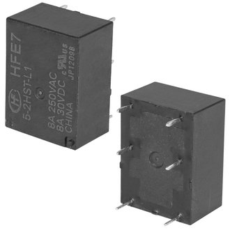 Электромагнитные реле HFE7/5-2HST-L1 HONGFA Электромагнитные реле HFE7/5-2HST-L1 HONGFA