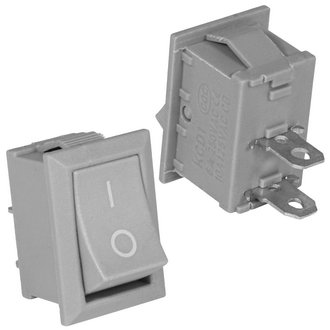 Клавишные переключатели KCD1-101-C3-GR/2P on-off RUICHI Клавишные переключатели KCD1-101-C3-GR/2P on-off RUICHI