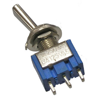 Микротумблеры MTS-103-F1 on-off-on  Микротумблеры MTS-103-F1 on-off-on