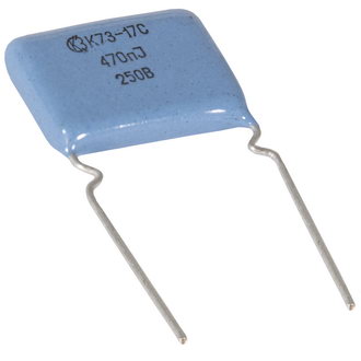 К73-17 250В 0.47МКФ 5% (с-вар.2)