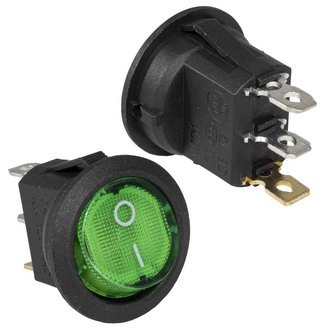 Клавишные переключатели KCD1-101N-8-C3-G/3P on-off RUICHI Клавишные переключатели KCD1-101N-8-C3-G/3P on-off RUICHI