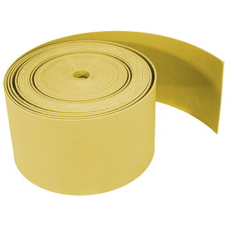 Термоусадочная лента ТЛК 50-0,8-5 желтая RUICHI
