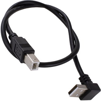 Компьютерные шнуры USB2.0 A(m)angle-USB B(m) B 0.5m RUICHI Компьютерные шнуры USB2.0 A(m)angle-USB B(m) B 0.5m RUICHI
