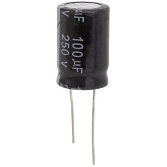 Электролитические конденсаторы 100 UF   250V 105*C 16*25 (JWCO) JWCO