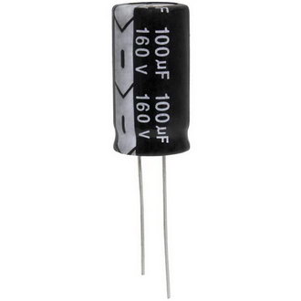 Электролитические конденсаторы 100 UF   160V 105*C 13*25 (JWCO) JWCO