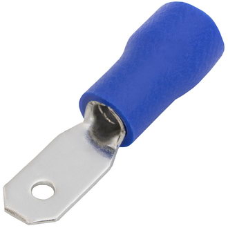 Клеммы ножевые изолированные MDD2-187 blue RUICHI
