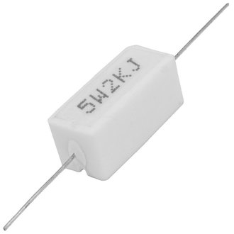 Мощные постоянные резисторы RX27-1 2 кОм 5W 5% / SQP5 XIN HUA